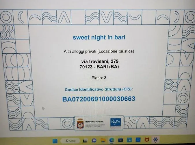 Sweet Night In * Bari